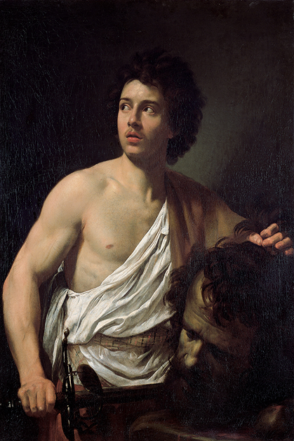 Simon Vouet / David with the head of Goliath