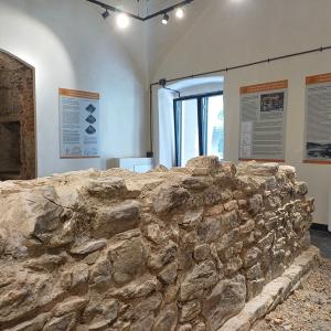 La fornace romana allestita al MUCE